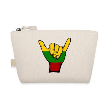 Drapeau de la Lituanie Icône du surf - Trousse biologique - nature - Devant