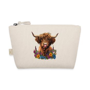 Bovins Highland avec des fleurs - Trousse biologique - nature - Devant
