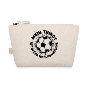 Football, drôles de dictons, mon maillot au lavage - Trousse biologique - nature - Devant