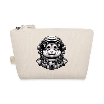 Hamster Astronaut: Space Adventure - Organic Pouch - nature - Front