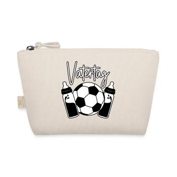 Vatertag Fußball - Bio-Täschchen - Natur - Vorne