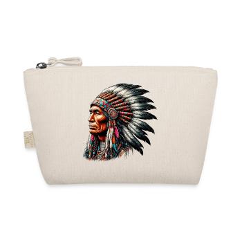 American Indian American Red Skin - Organic Pouch - nature - Front