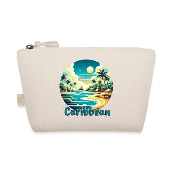 Caribbean Vacation American Beach - Organic Pouch - nature - Front