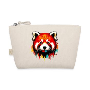 Red panda - Organic Pouch - nature - Front
