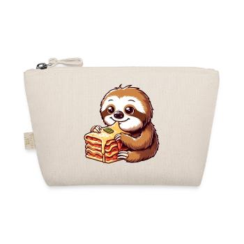 Sloth Loves Italian Lasagna - Organic Pouch - nature - Front
