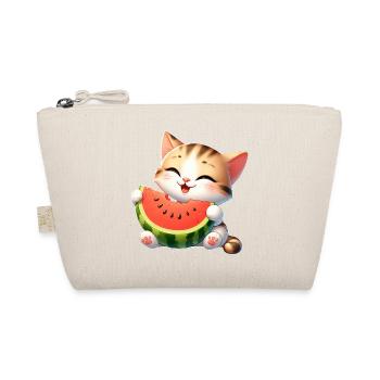 Melon Chat Pastèque Drôle Fruité - Trousse biologique - nature - Devant