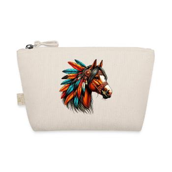 American Indian Horse American Indians - Organic Pouch - nature - Front