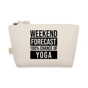 Yoga Yoga Yoga - Organic Pouch - nature - Front