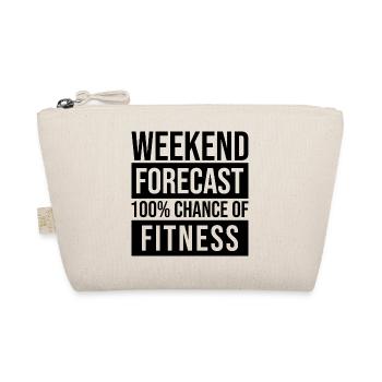 Fitness Fitness Fitness - Bio-Täschchen - Natur - Vorne