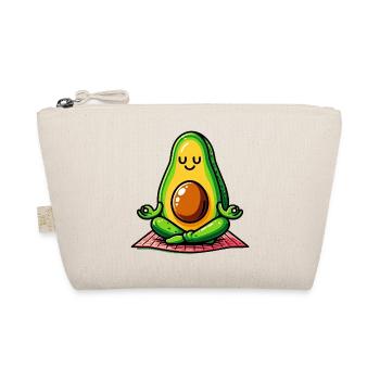 Avocado in Meditation - Organic Pouch - nature - Front