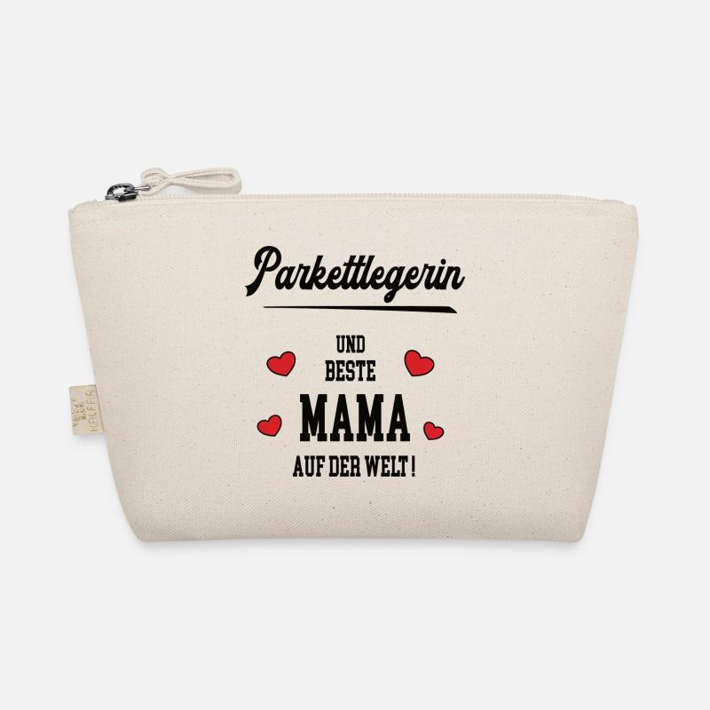 Beste Mama Parkettlegerin Muttertag Geburtstag Geb Bio-Täschchen