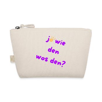 How? Why? Austrian Slang 🤠 - Organic Pouch - nature - Front