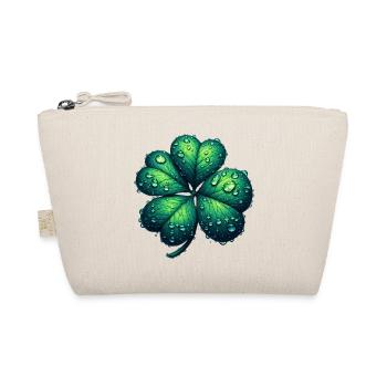 Four-leaf clover - Organic Pouch - nature - Front