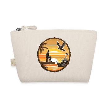 Caribbean Landscape - Organic Pouch - nature - Front