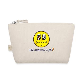 Hypnosis - Yellow Face - Funny Emoticon - Organic Pouch - nature - Front