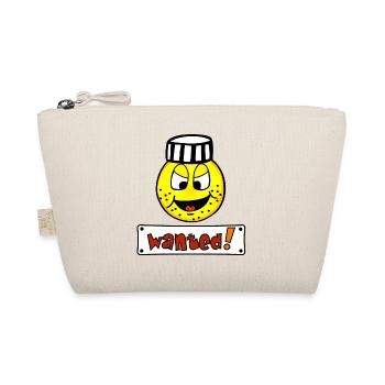 Wanted - Prisonnier drôle d’émoticône - Trousse biologique - nature - Devant