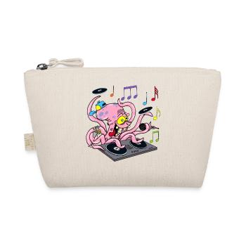 Deejay Octopus - Organic Pouch - nature - Front