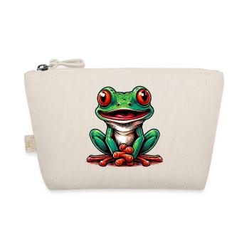 Frog - Organic Pouch - nature - Front
