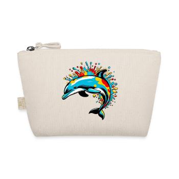 Dolphin - Organic Pouch - nature - Front