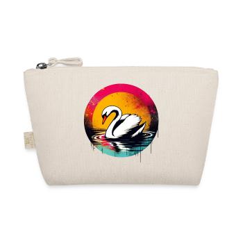 Schwan - Bio-Täschchen - Natur - Vorne