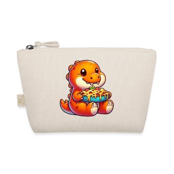 Dino Dinosaur T-Rex Italian Food Lasagna - Organic Pouch - nature - Front