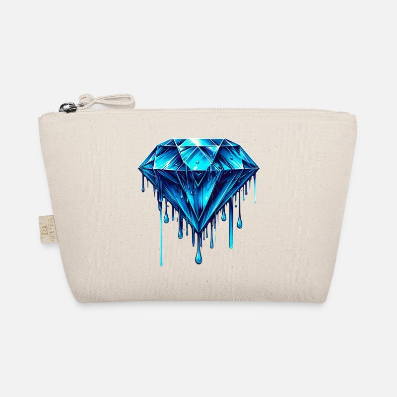 Diamant - Bio-Täschchen - Natur