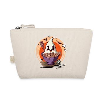 Ramen Ghost - Kawaii Halloween Food Design - Trousse biologique - nature - Devant