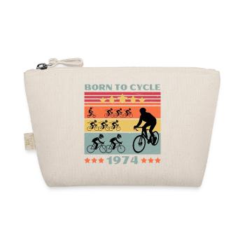 Passion vélo Born to Cycle 1974 - Trousse biologique - nature - Devant