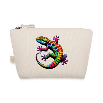 Gecko - Organic Pouch - nature - Front