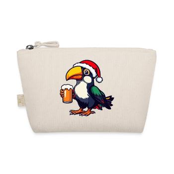 Toucan Bird Christmas Beer - Organic Pouch - nature - Front