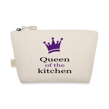 Funny cooking apron for women - Organic Pouch - nature - Front