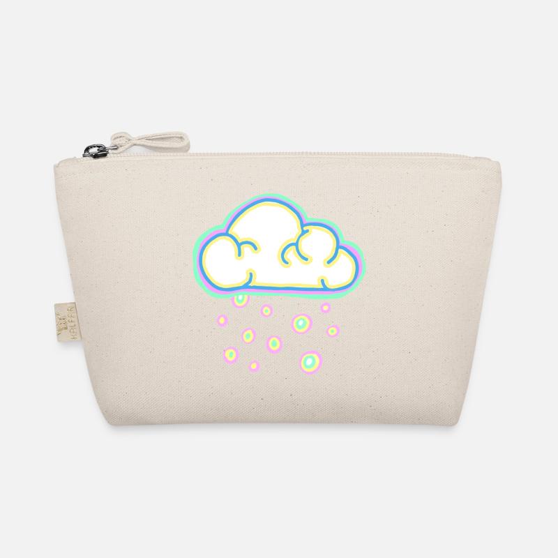 Pastel cloud and snow - Organic Pouch - nature