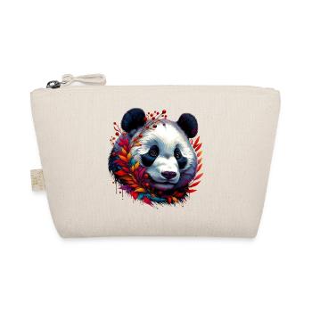 Panda - Bio-Täschchen - Natur - Vorne