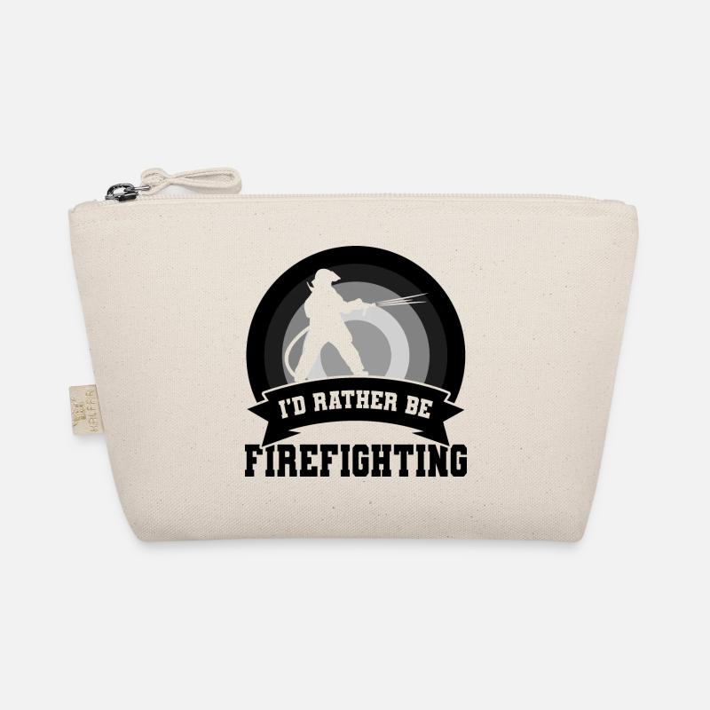 Firefighter Saying Organic Pouch