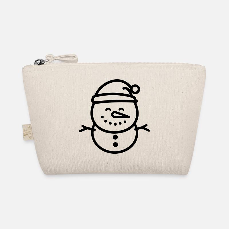 Schneemann Bio-Täschchen