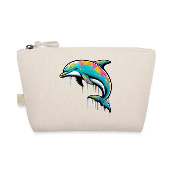 Dolphin - Organic Pouch - nature - Front