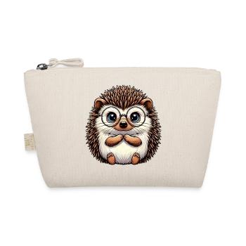 Hedgehog - Organic Pouch - nature - Front
