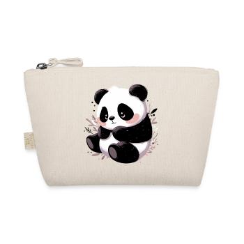 Panda - Bio-Täschchen - Natur - Vorne