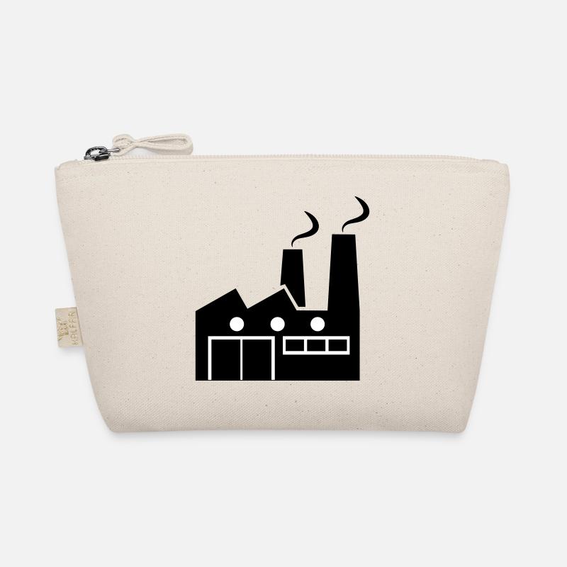 Dessin au trait géométrique abstrait d’une usine Trousse biologique