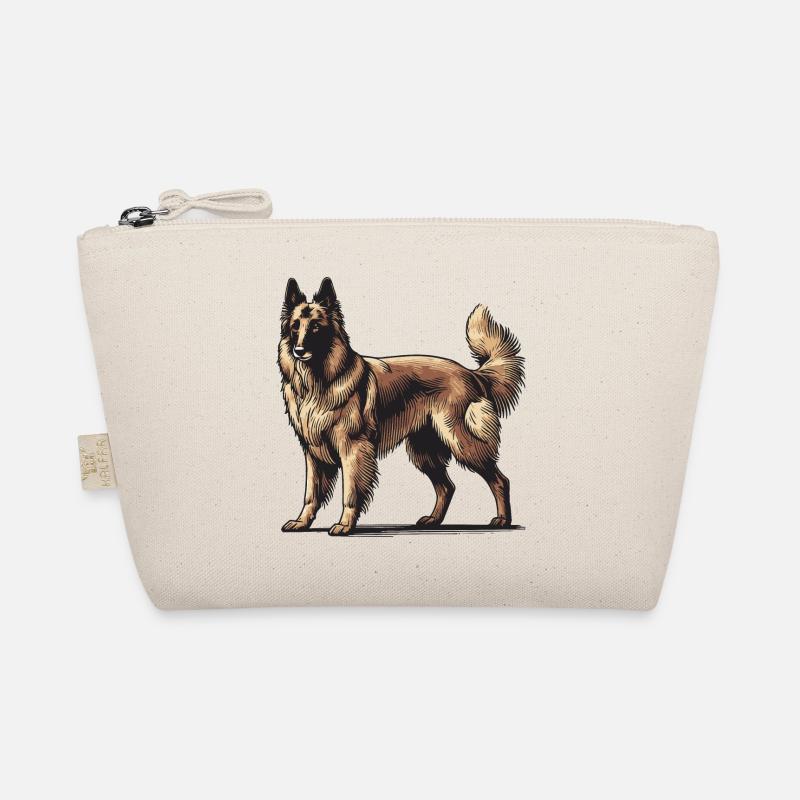 Schäferhund - Bio-Täschchen - Natur