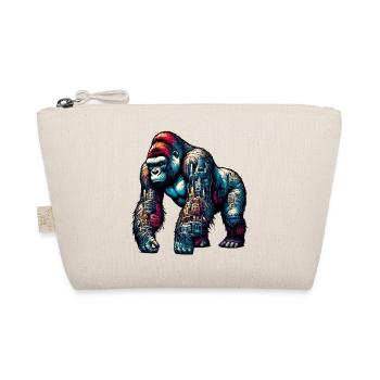 Gorilla - Bio-Täschchen - Natur - Vorne