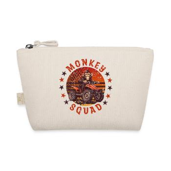 Monkey Quad Troop - Organic Pouch - nature - Front