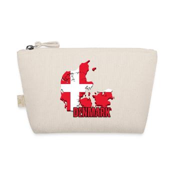 Danish pride, flag of Denmark - Organic Pouch - nature - Front