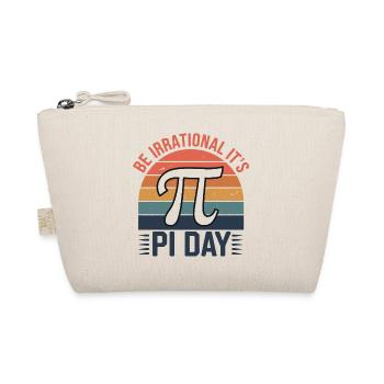 Be Irrational - It's Pi Day! - Organic Pouch - nature - Front