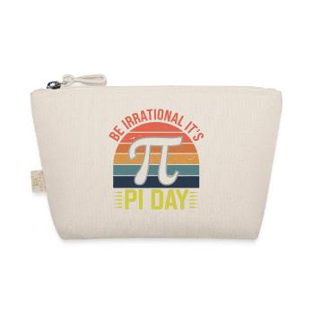Be Irrational - It's Pi Day! - Organic Pouch - nature - Front