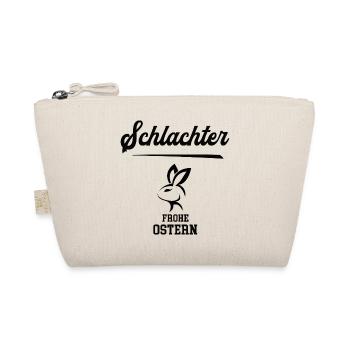 Schlachter Ostern Geschenk Schlachterei Meister - Bio-Täschchen - Natur - Vorne