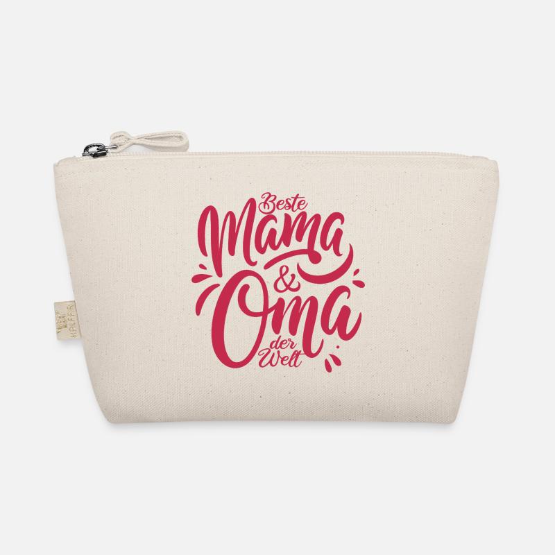 Beste Mama und Oma der Welt - Muttertag - Spruch Bio-Täschchen