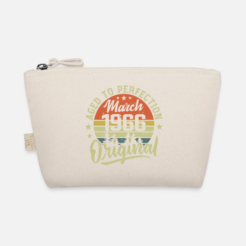 Rétro Mars 1966 Cadeau Mars 1966 Né en Mars 1966 Trousse biologique