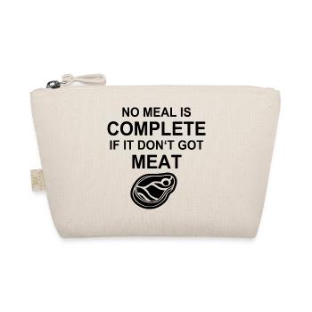 Meat Grilling BBQ Burger Steak Western Chef - Organic Pouch - nature - Front