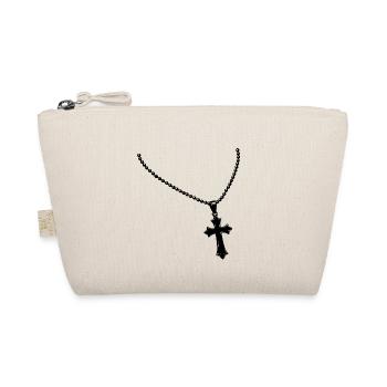 Collier avec croix - Trousse biologique - nature - Devant